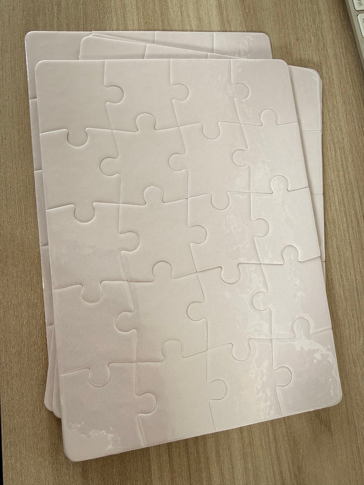 Puzzle personalizzato con foto, una dedica, una grafica