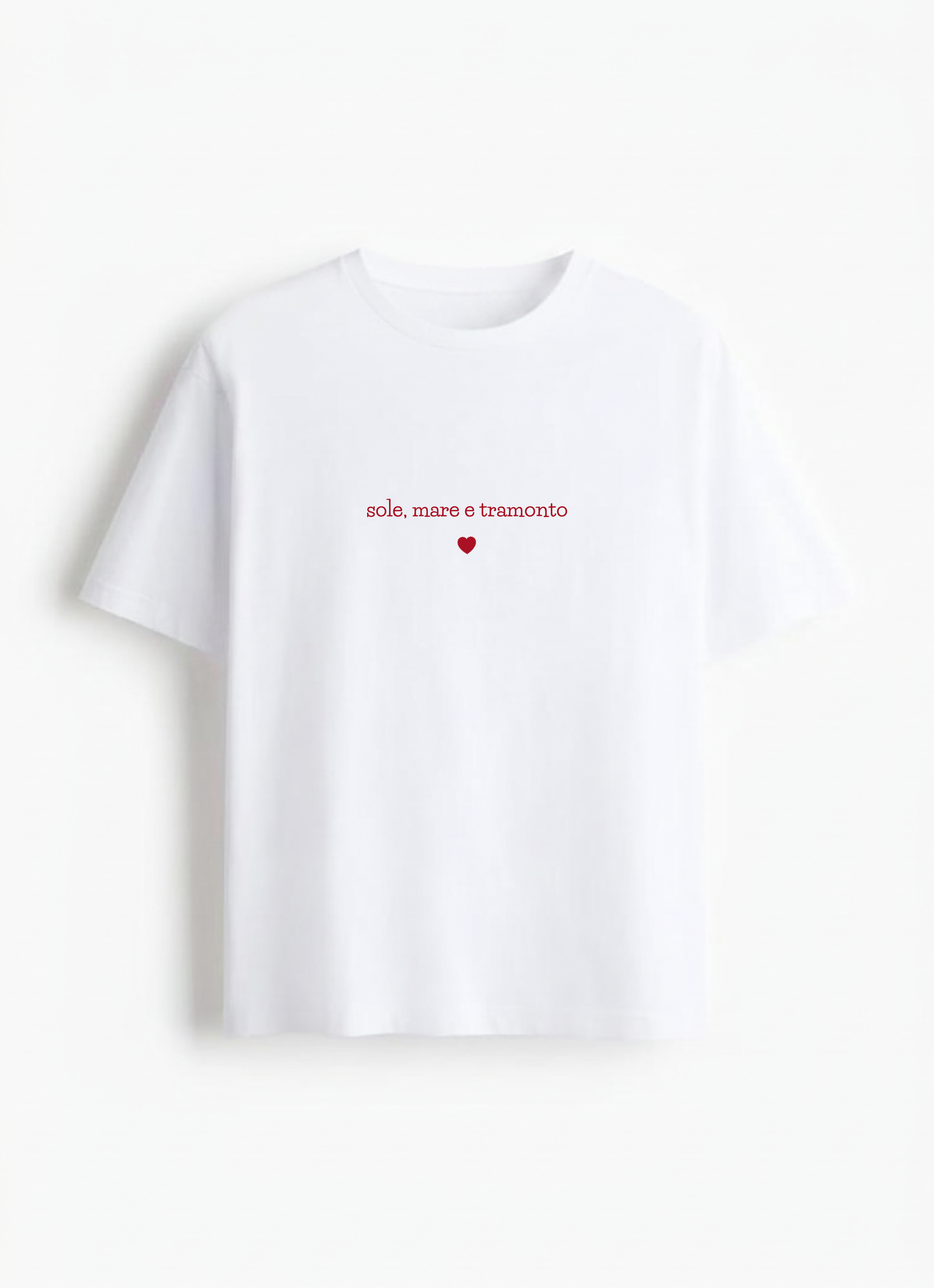T shirt manica corta over