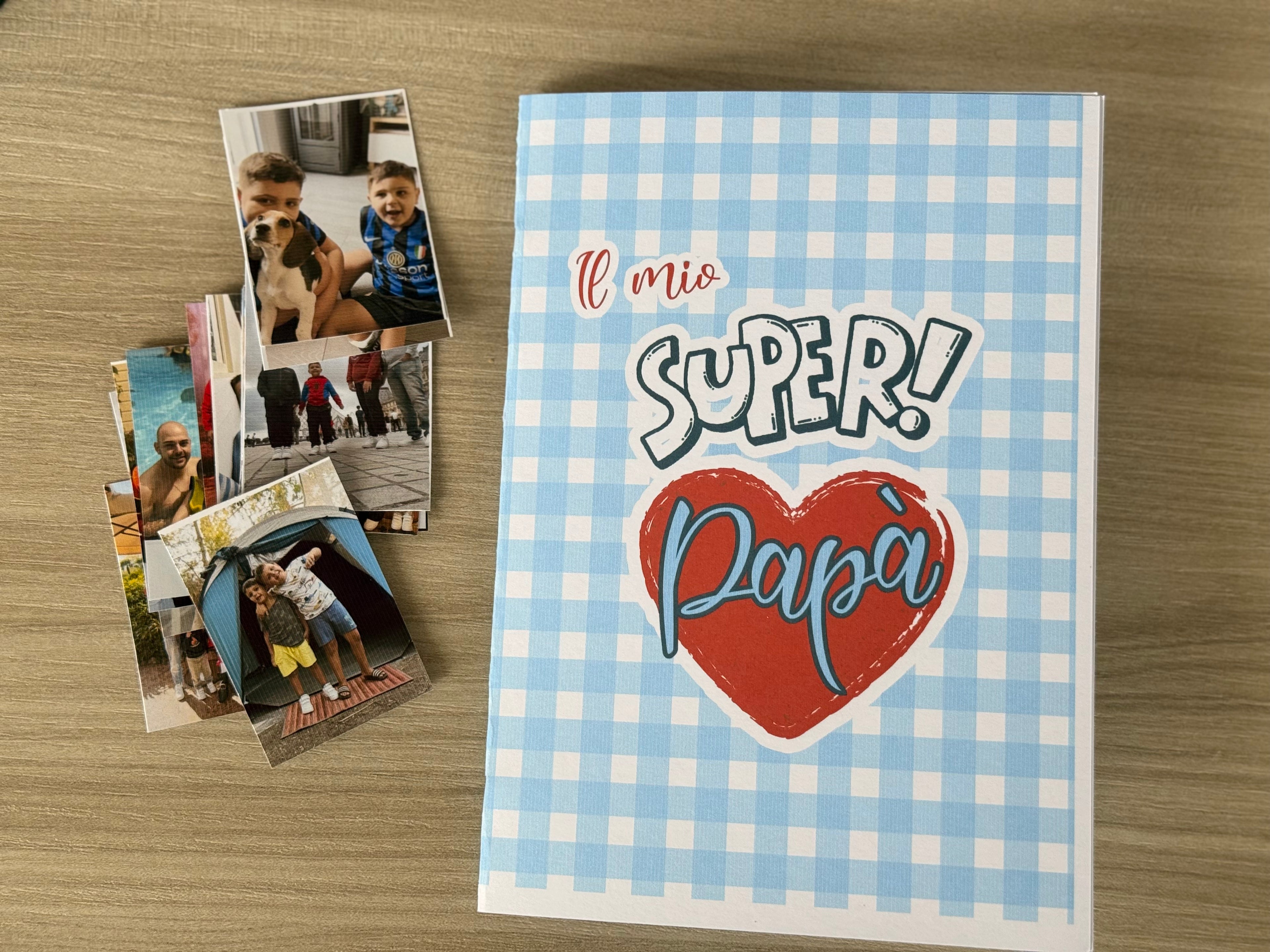 Album figurine festa del papà