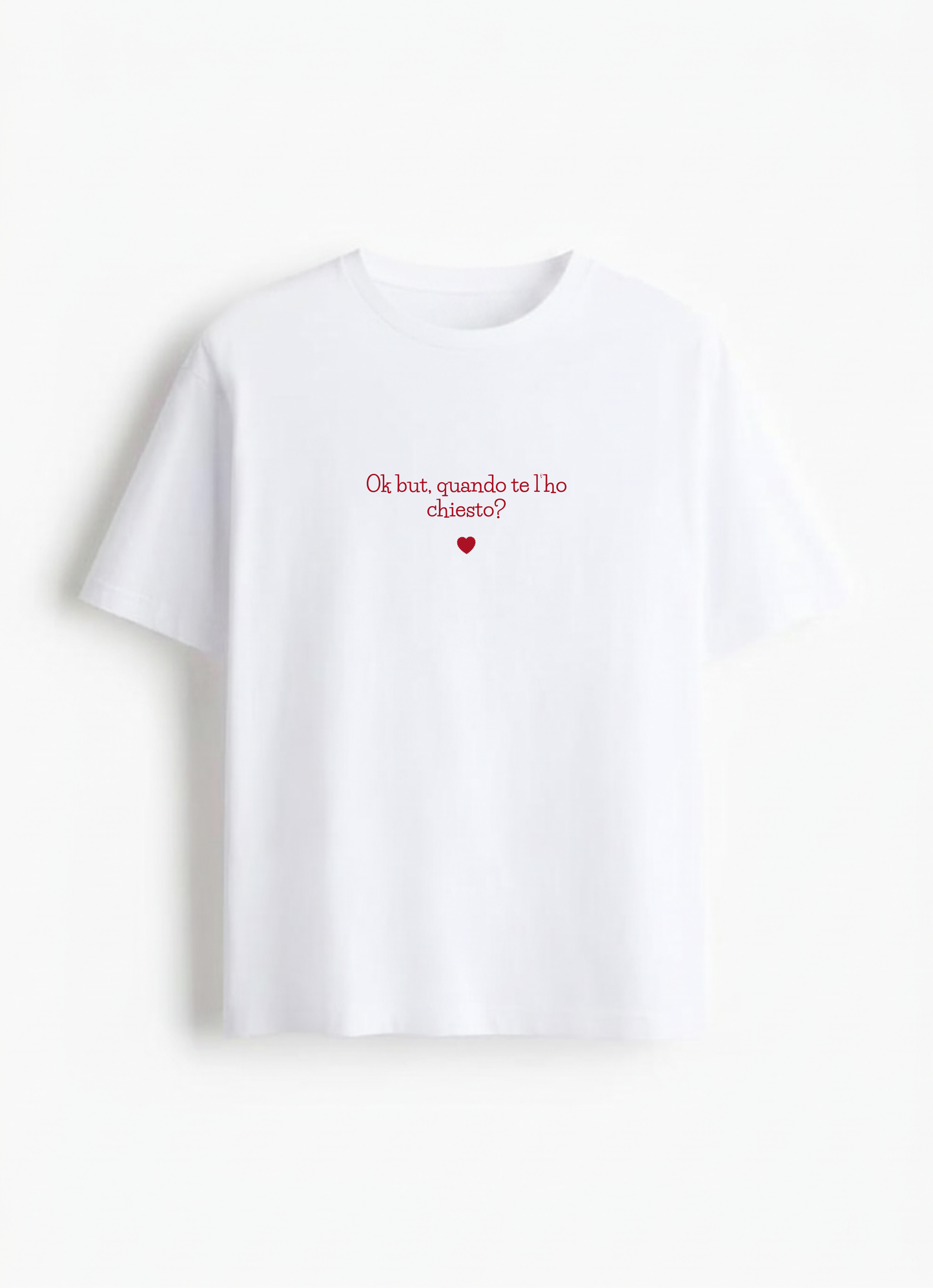 T shirt manica corta over