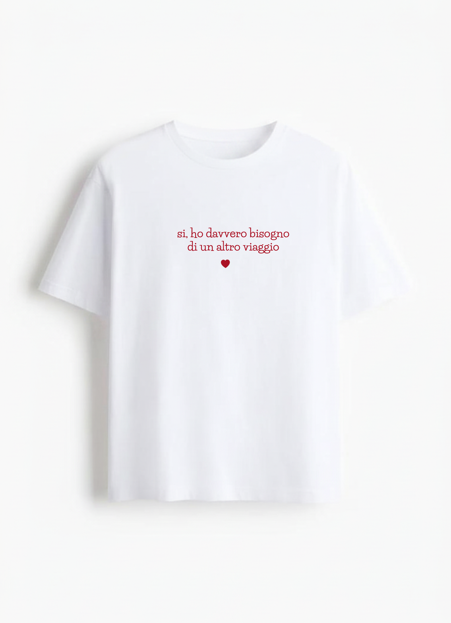 T shirt manica corta over