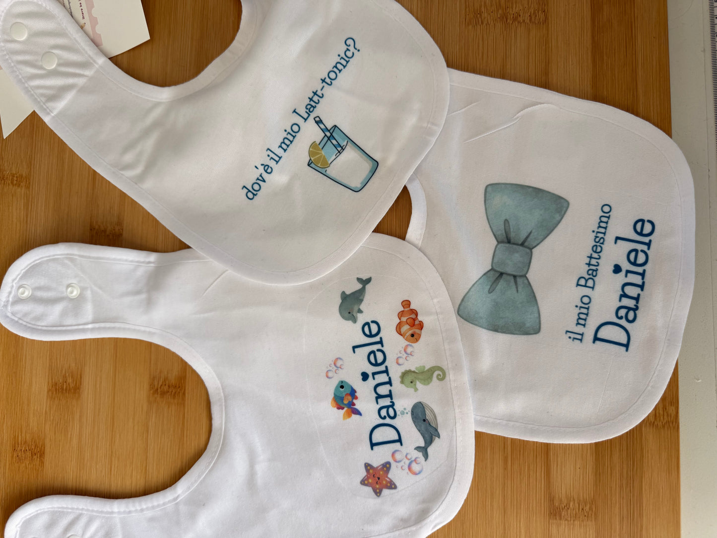 Bavaglino personalizzato
