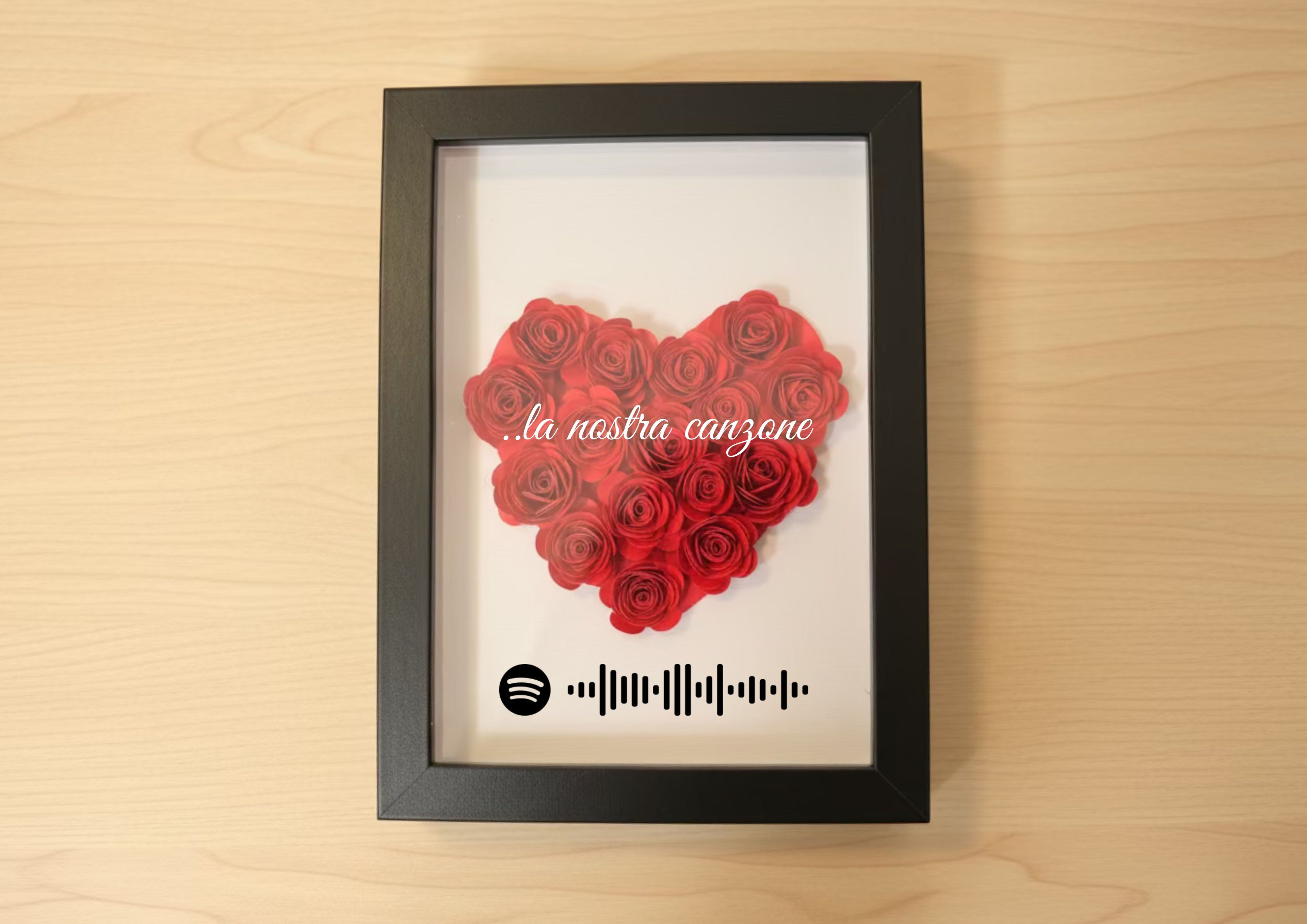 ✨ Mini Shadow Box Personalizzata – Un Regalo che Parla d’Amore ✨
