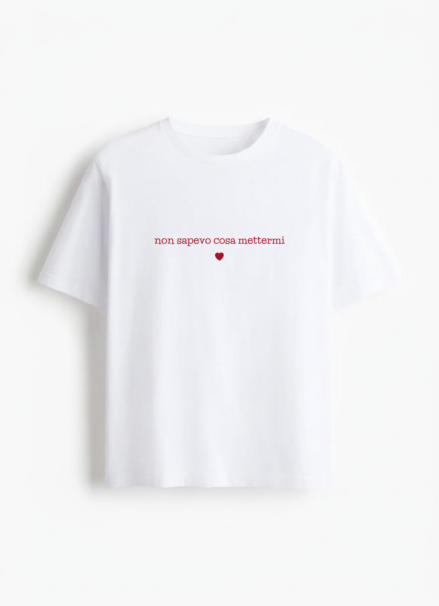 T shirt manica corta over