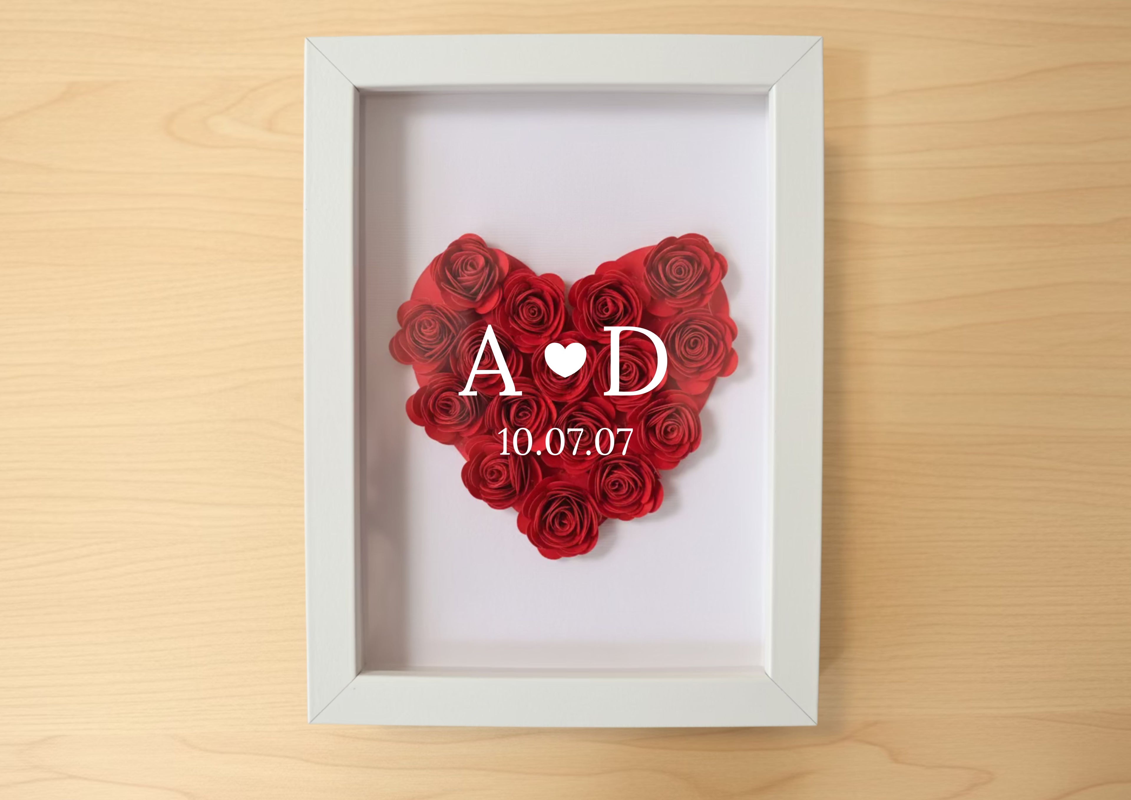 ✨ Mini Shadow Box Personalizzata – Un Regalo che Parla d’Amore ✨