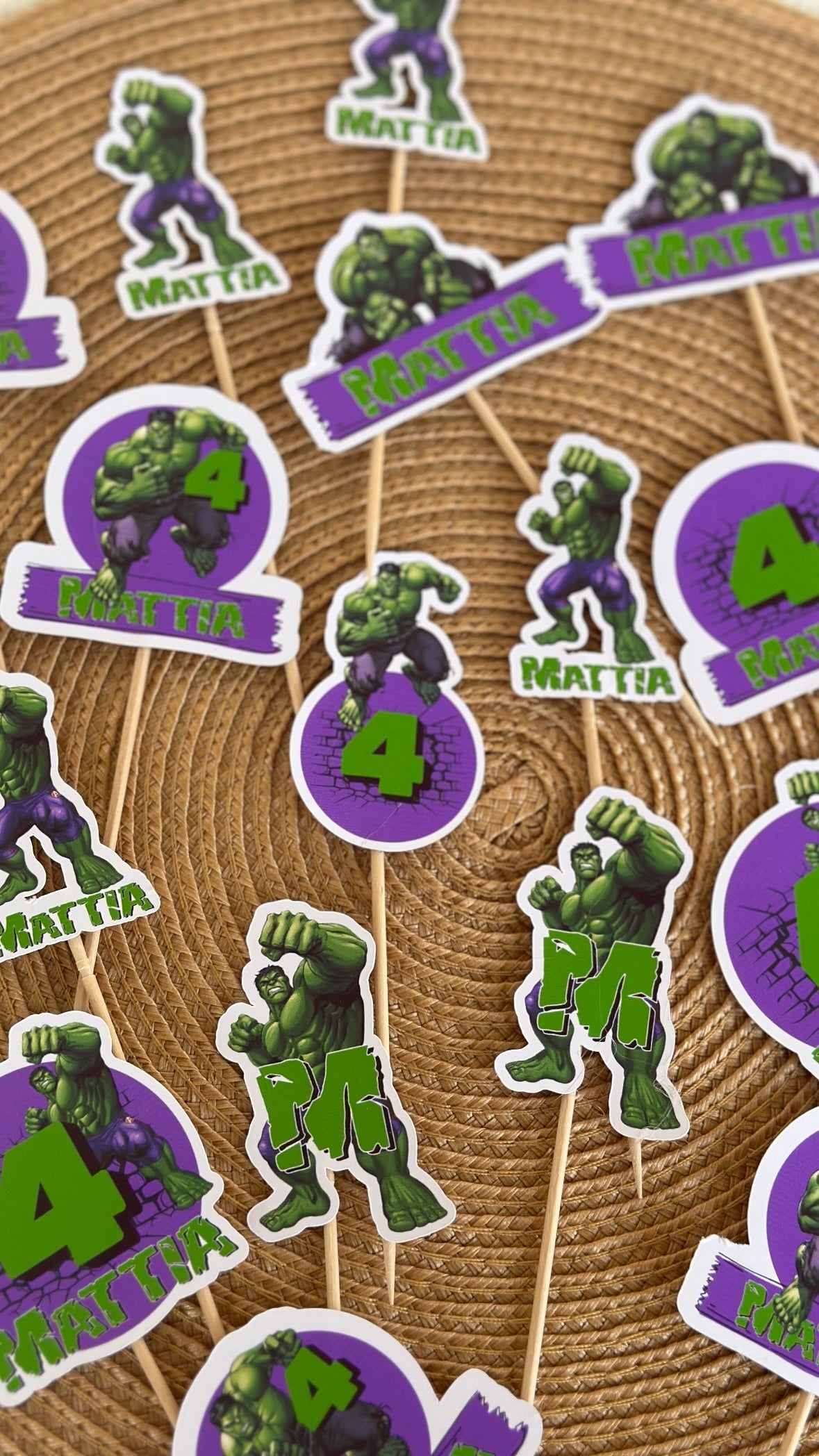 Spiedini a tema per buffet