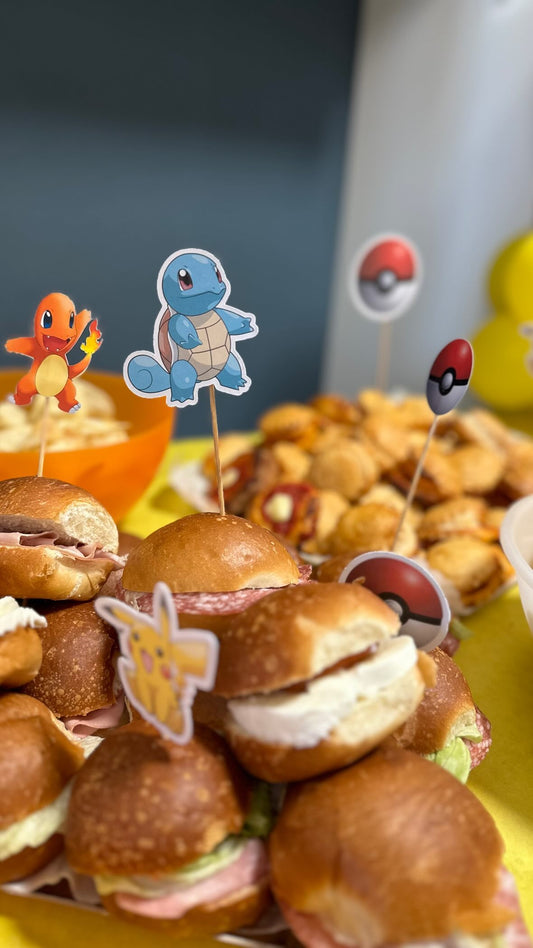 Spiedino a tema per buffet