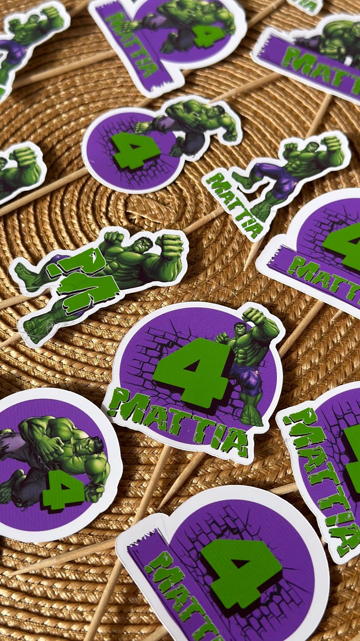 Spiedini a tema per buffet