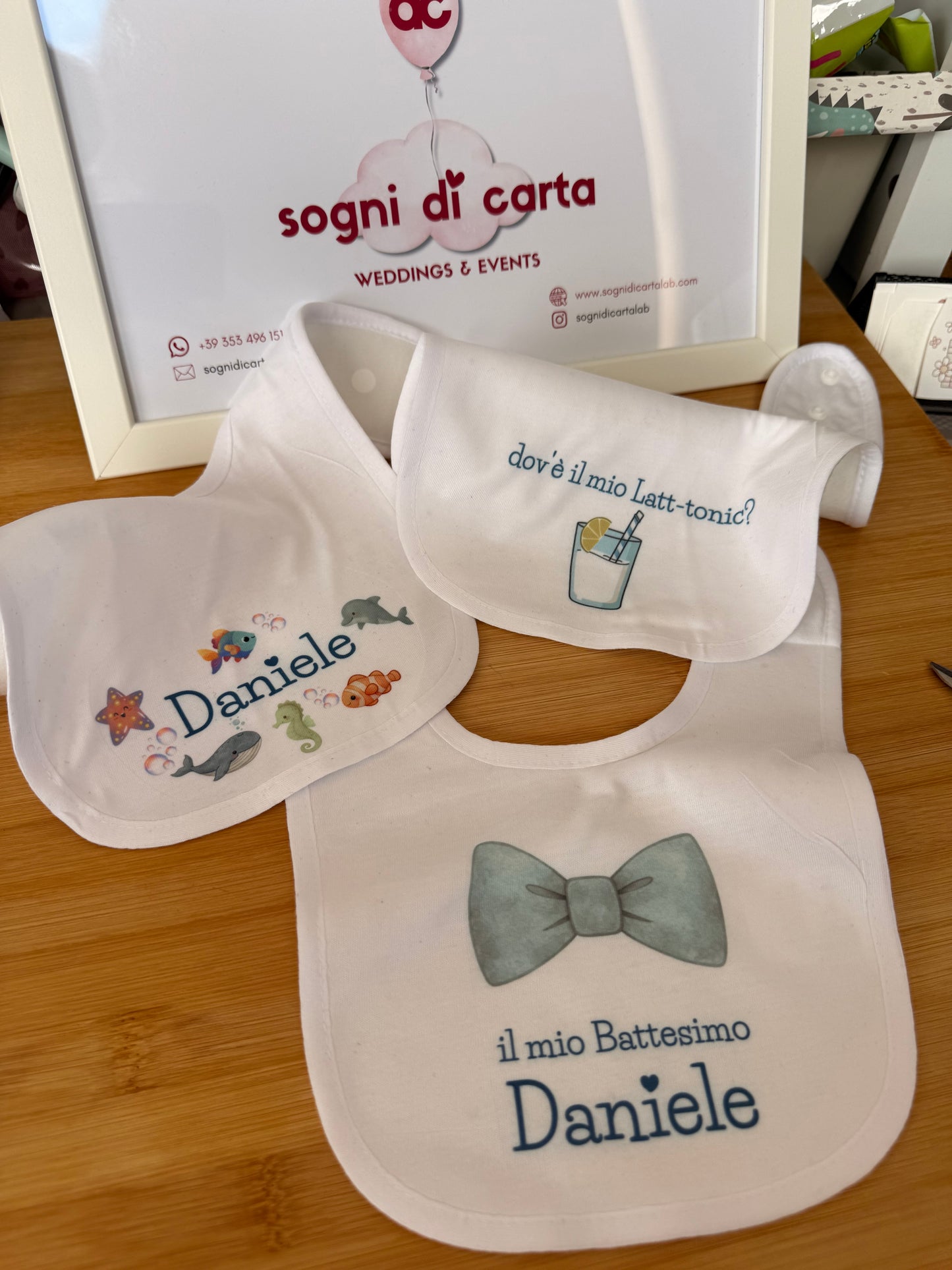 Bavaglino personalizzato