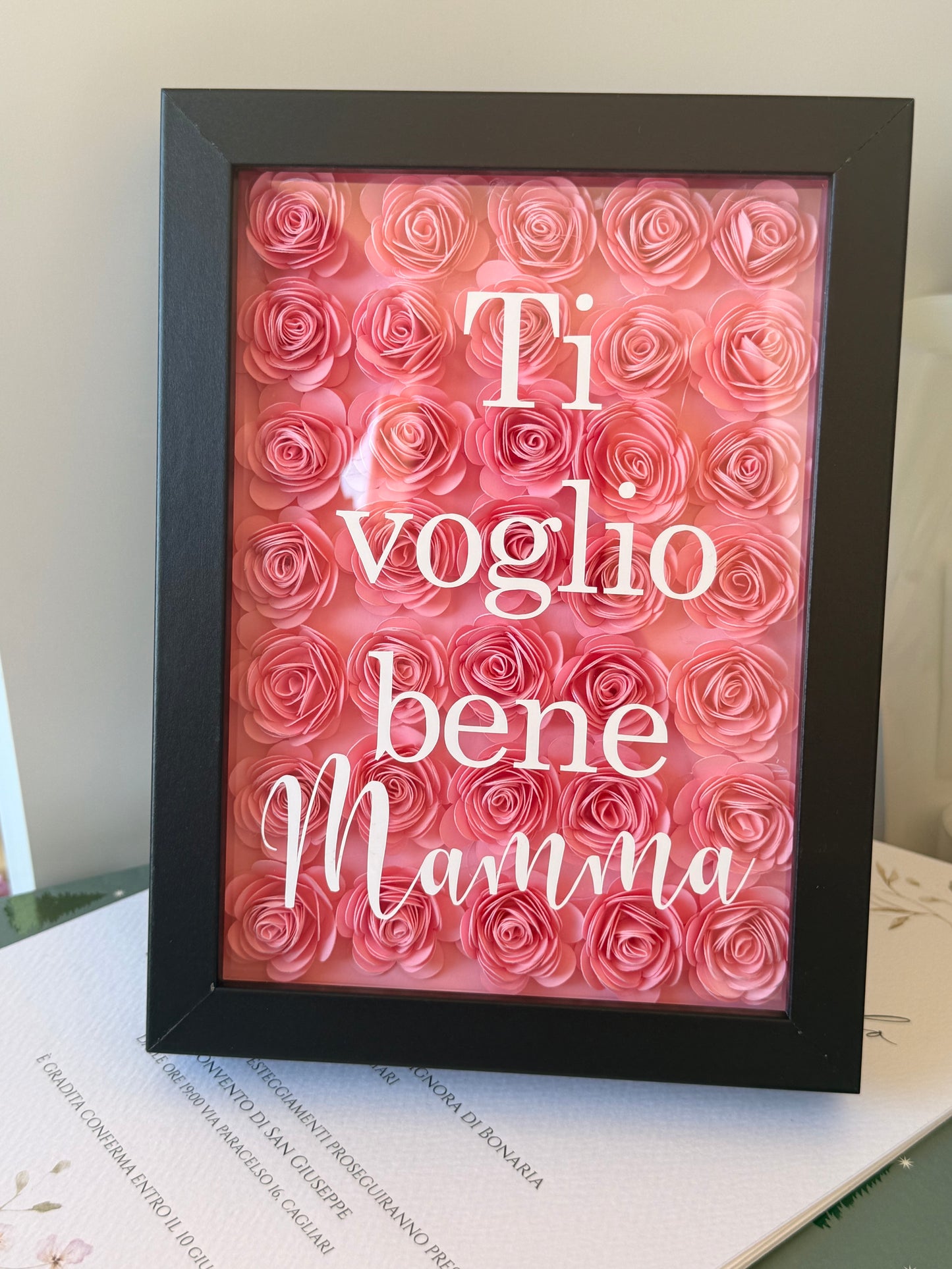 ✨ Mini Shadow Box Personalizzata  ✨