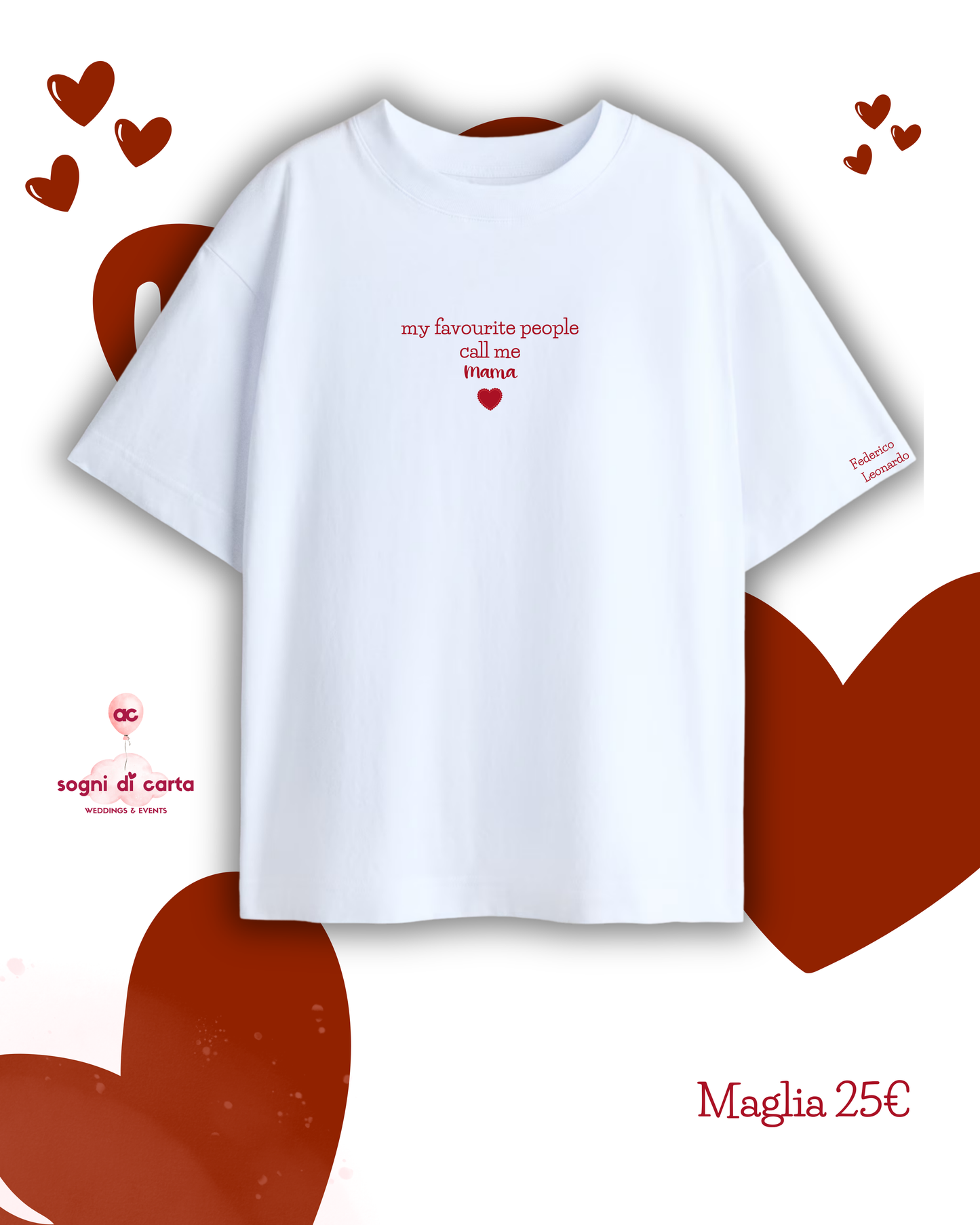 T shirt manica corta over