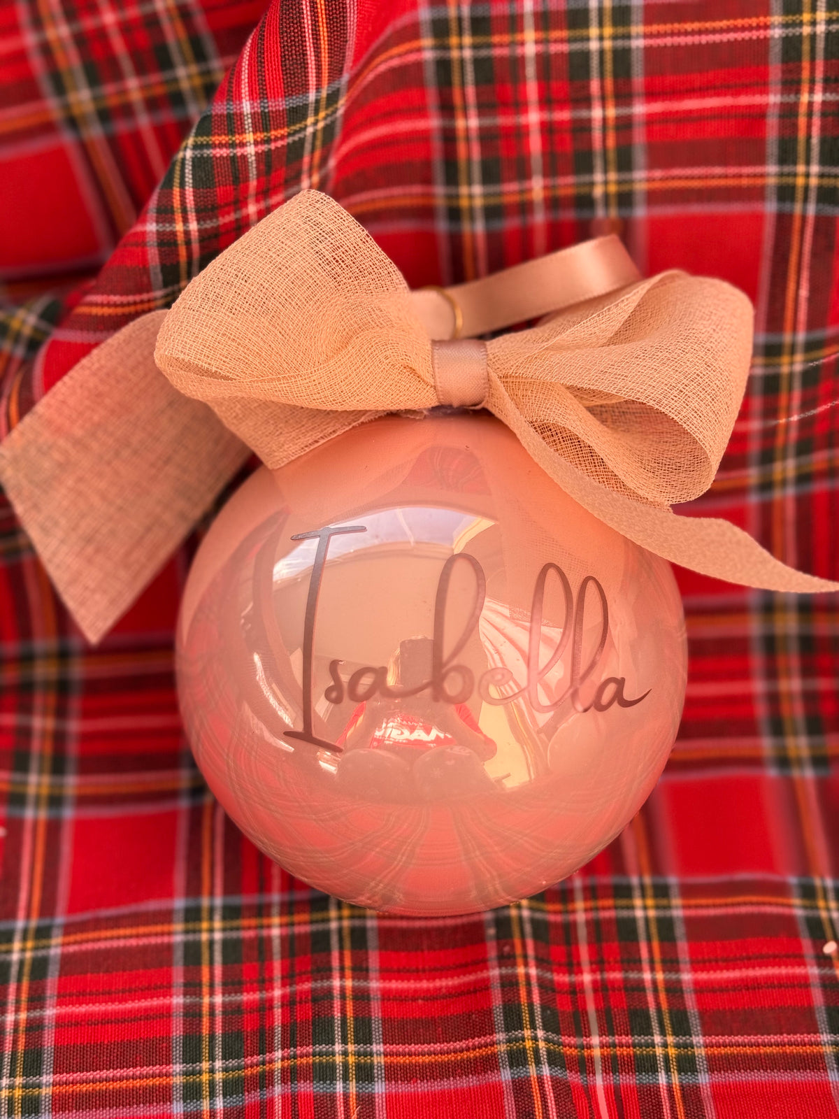 Sfera in vetro personalizzata - tag.M