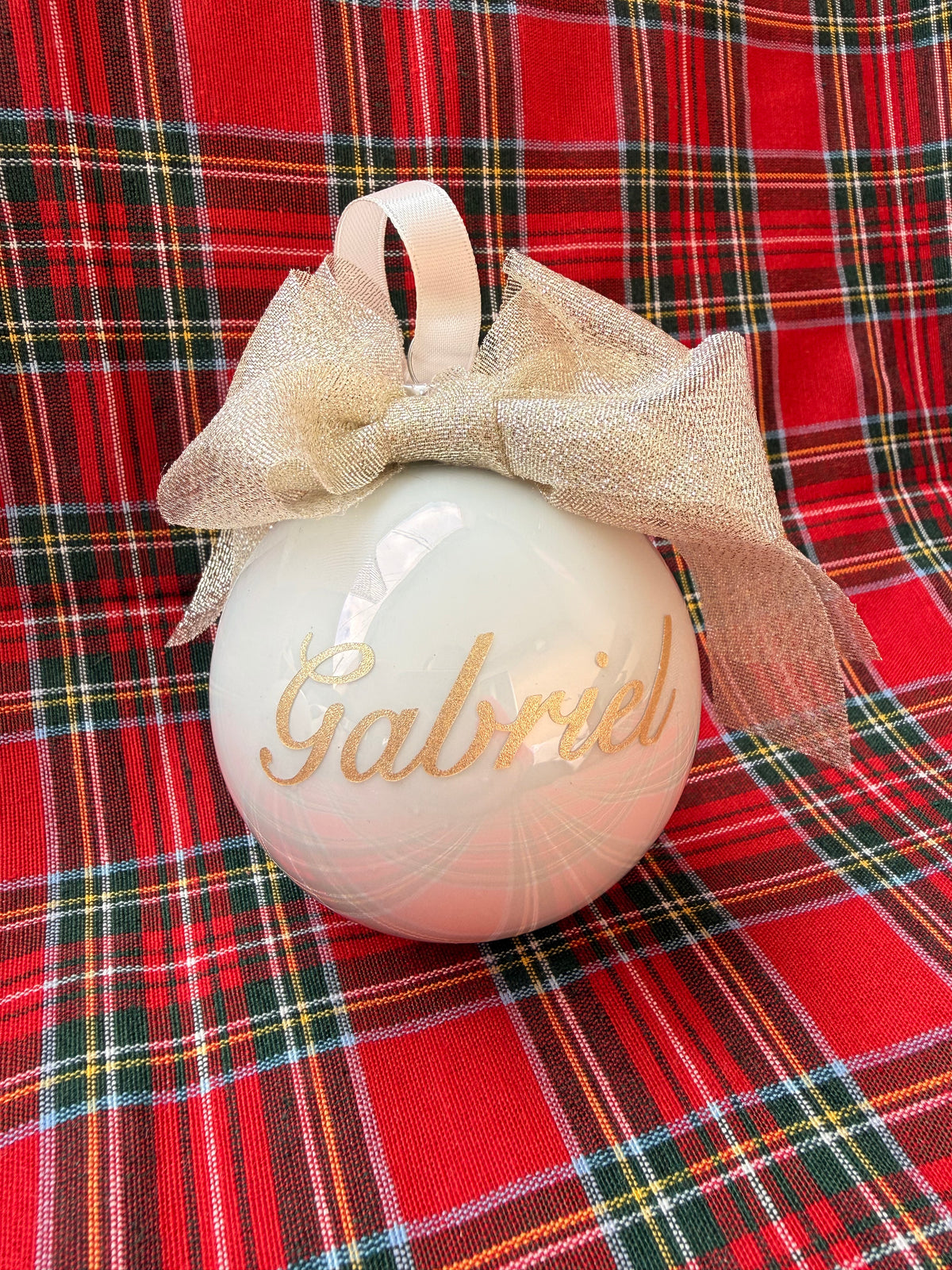 Sfera in vetro personalizzata - tag.M