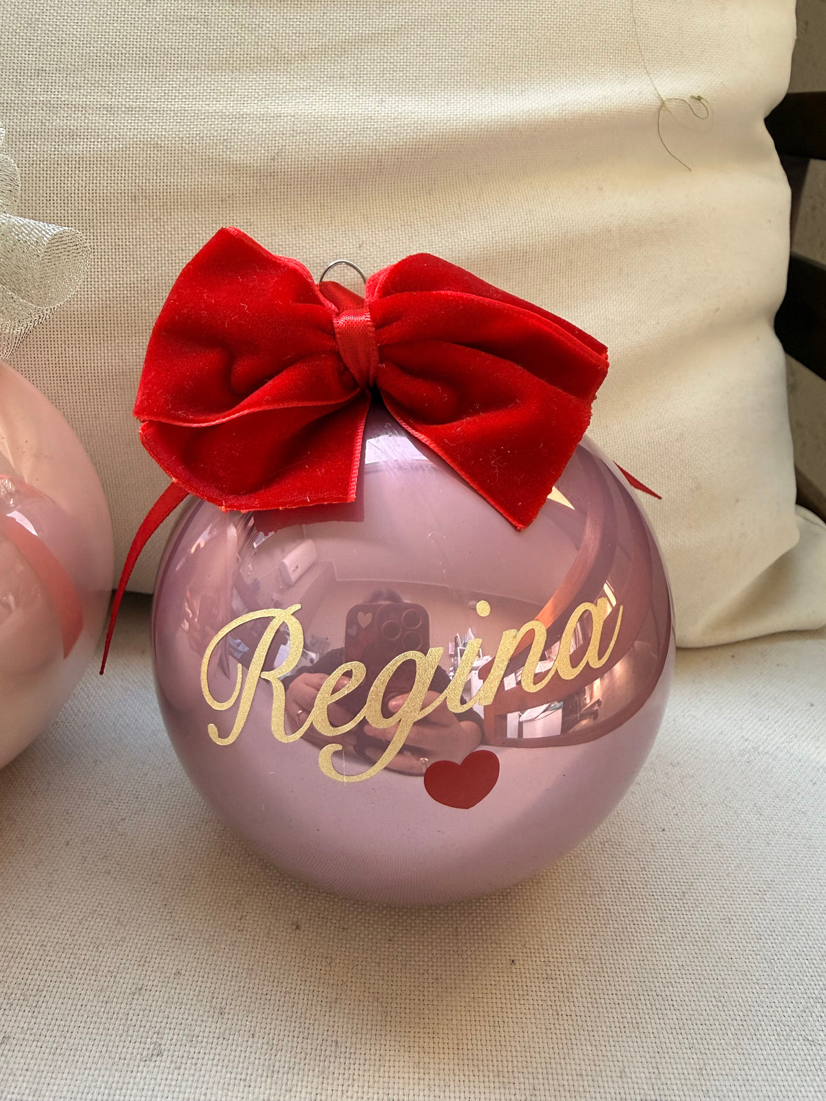Sfera in vetro personalizzata - tag.M