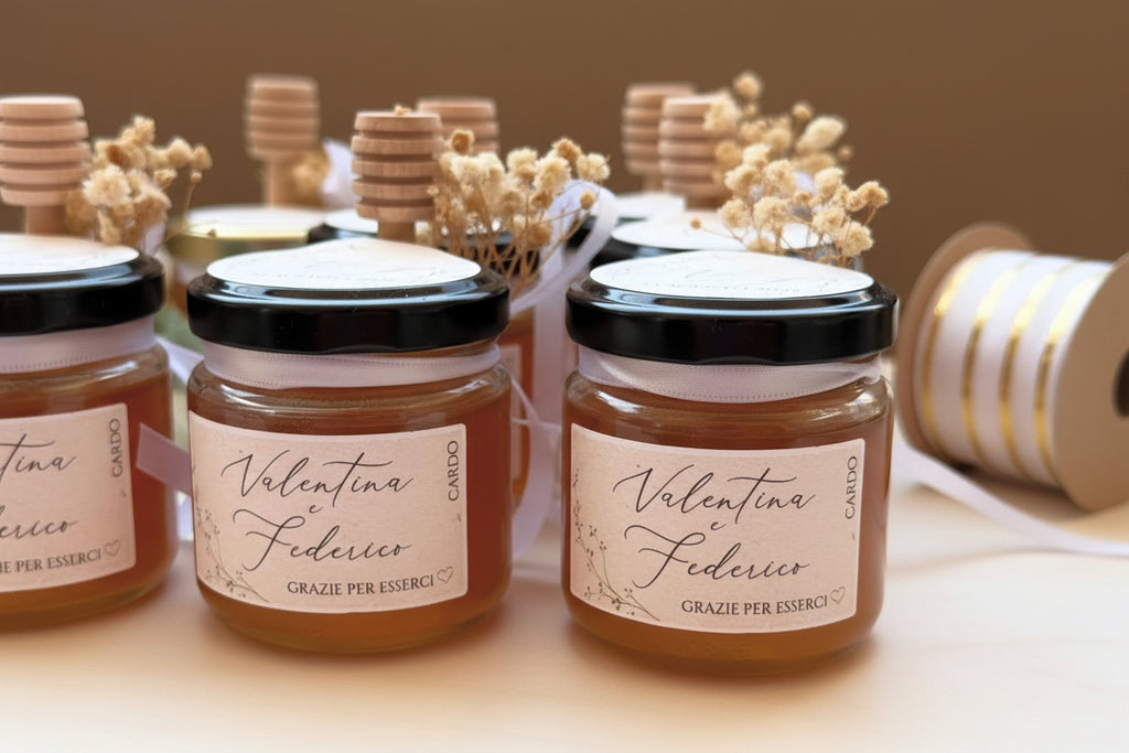 Vasetti di miele artigianale