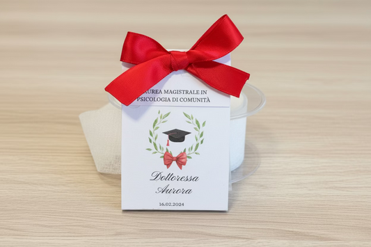 Scatolina in cartoncino Laurea
