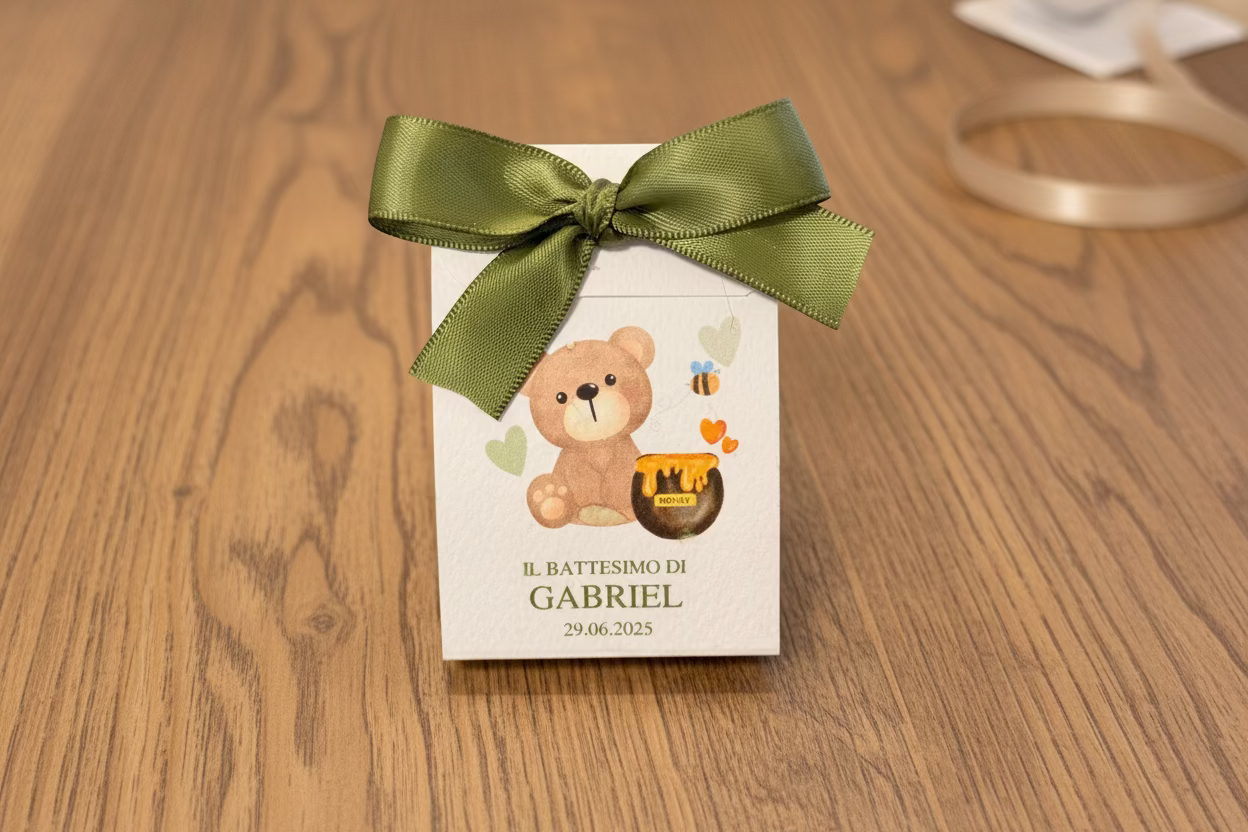 Scatolina confetti completamente personalizzabile