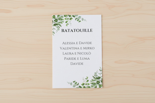 Cartoncini per cavalieri e tableau