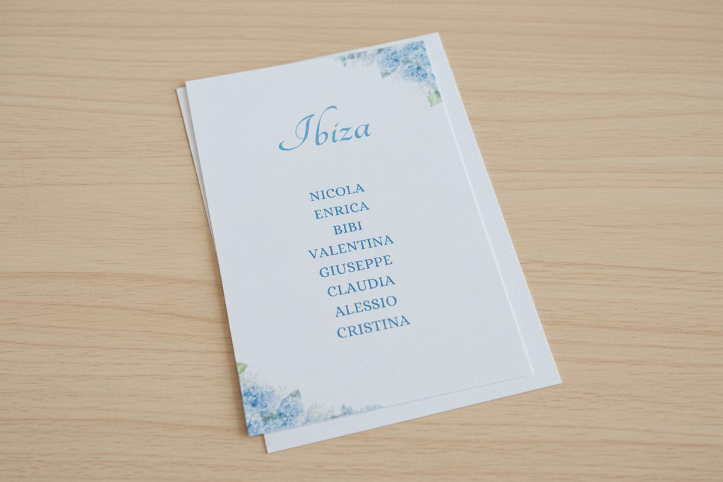 Cartoncini per cavalieri e tableau