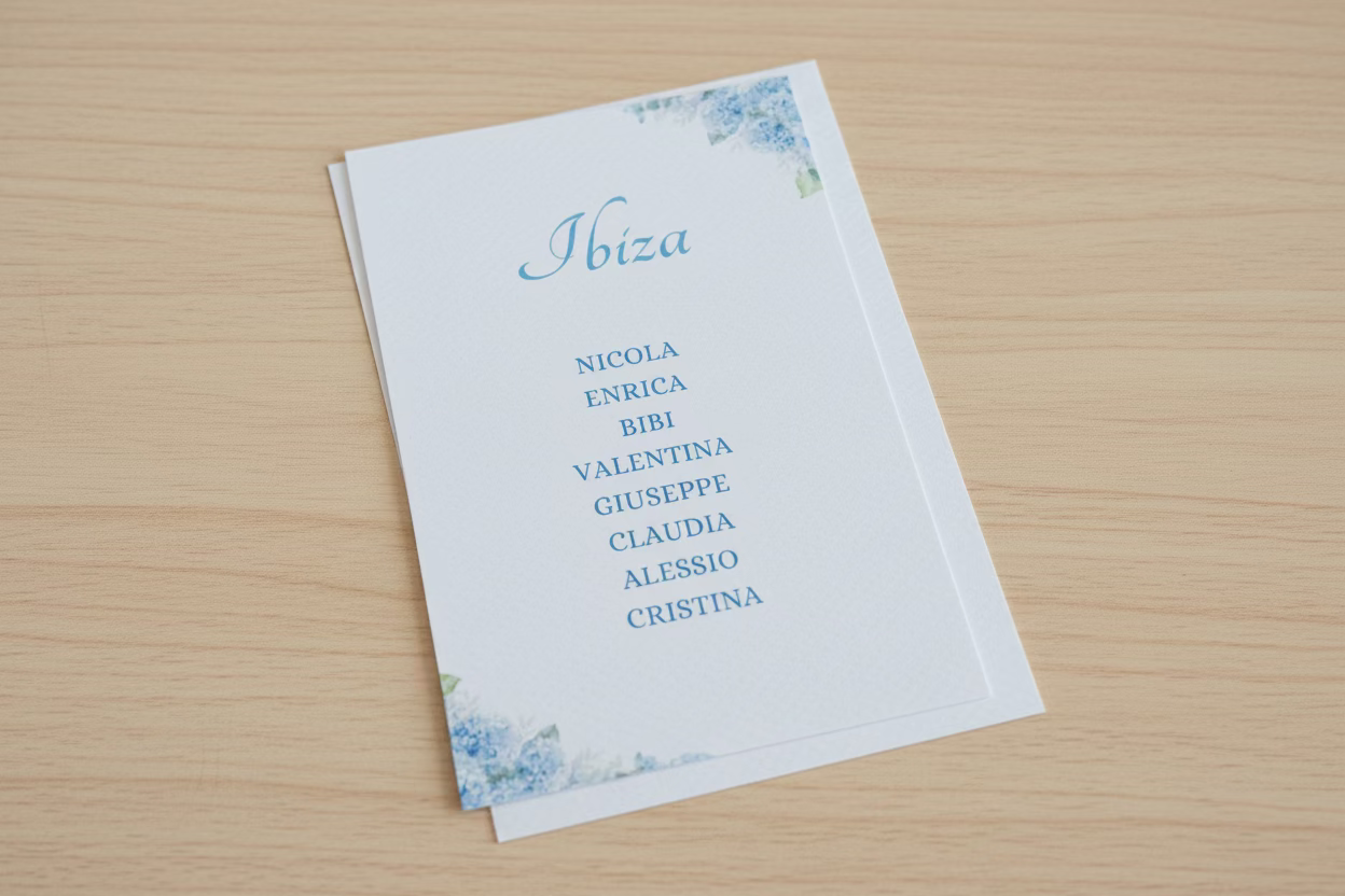 Cartoncini per cavalieri e tableau