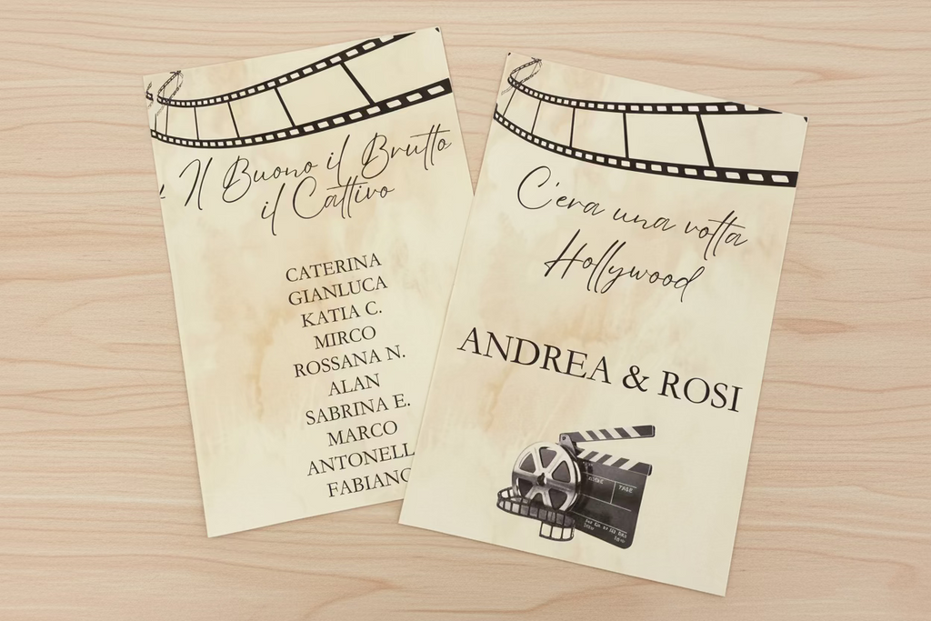 Cartoncini per cavalieri e tableau