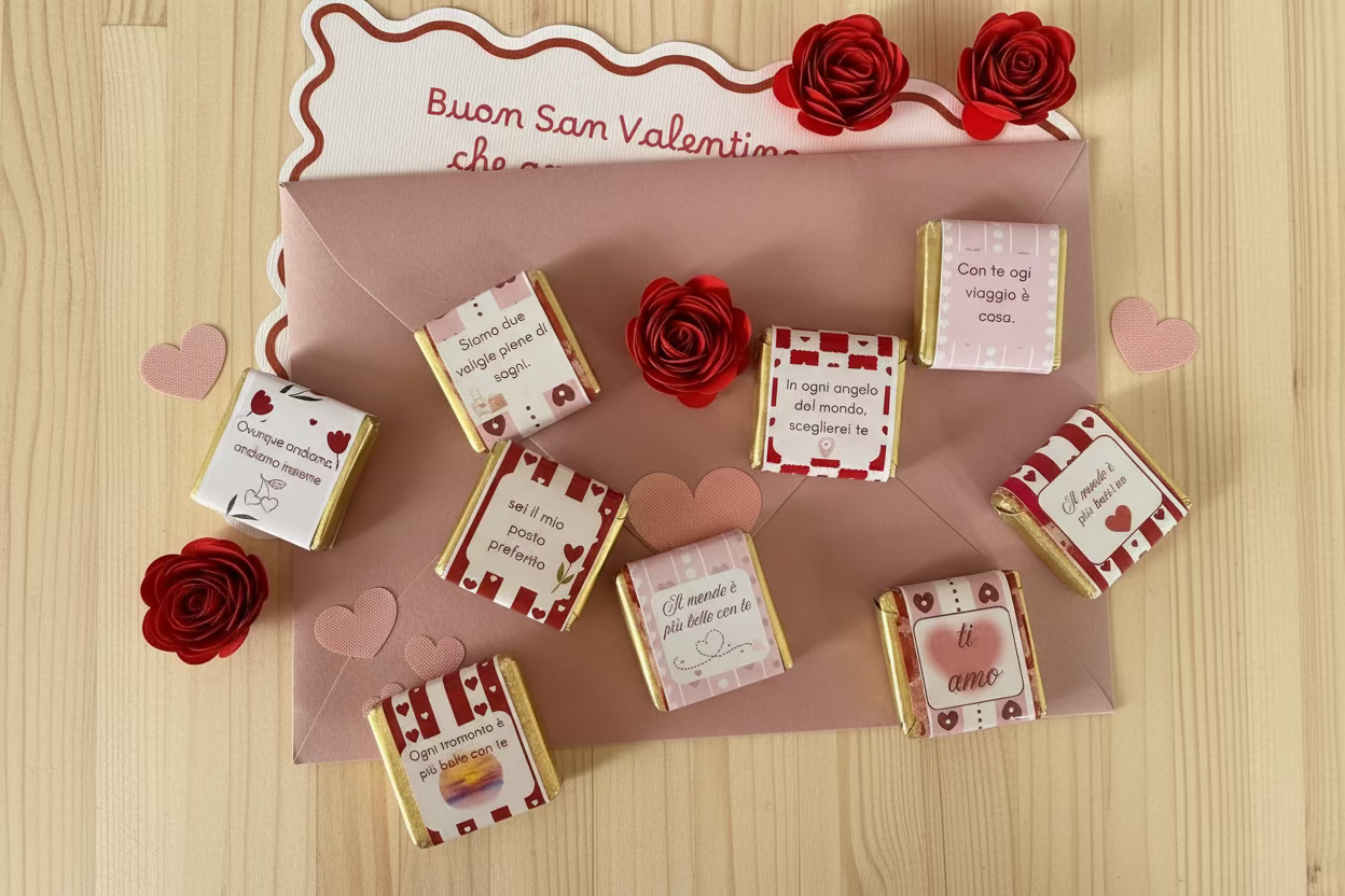 Cioccolatini personalizzati per qualsiasi evento o azienda