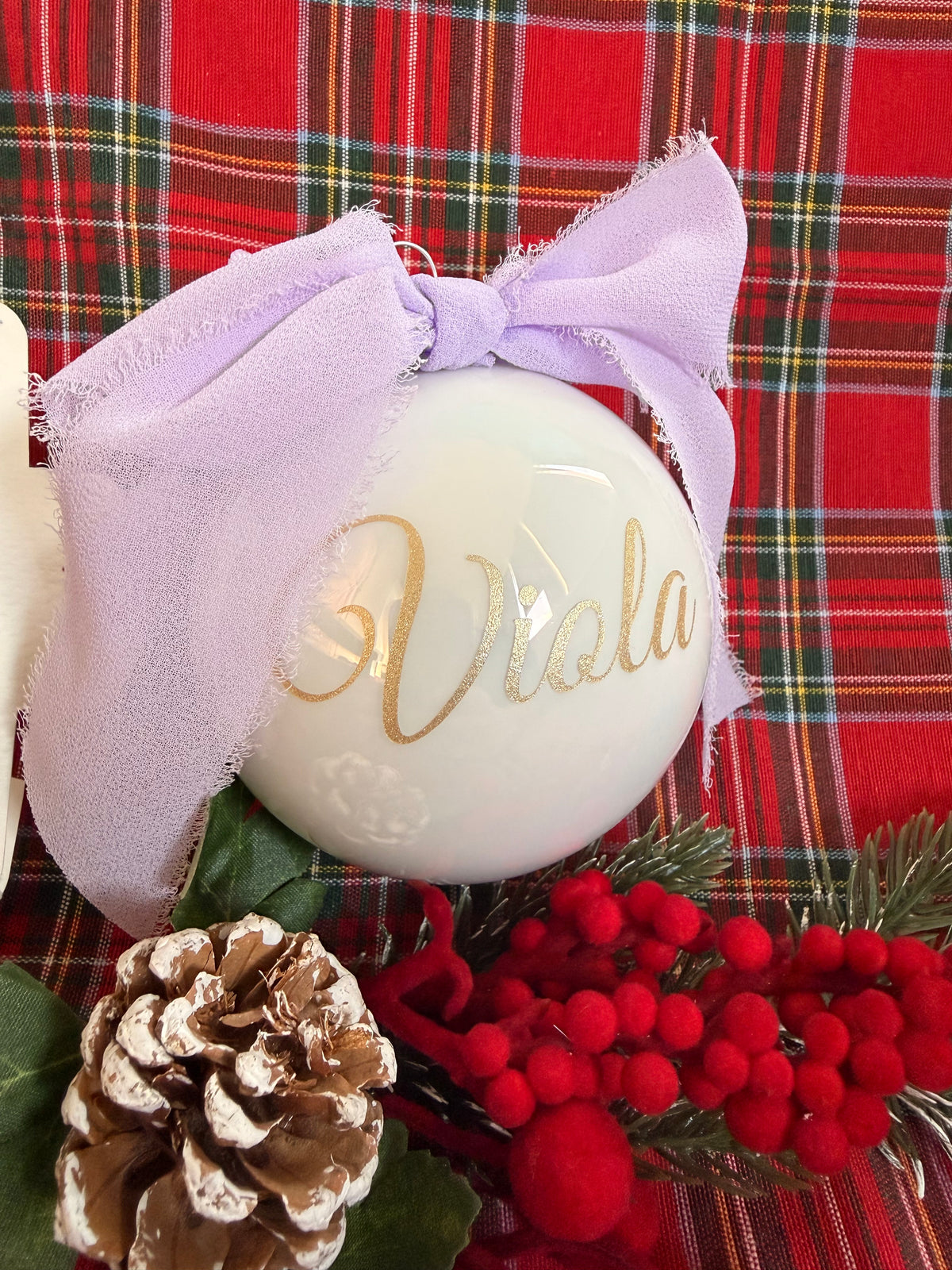 Sfera in vetro personalizzata - tag.M