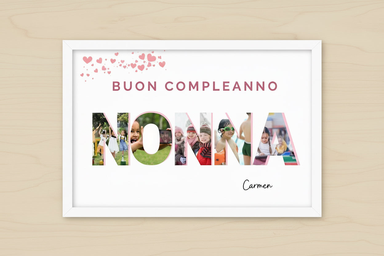 Cornice con foto