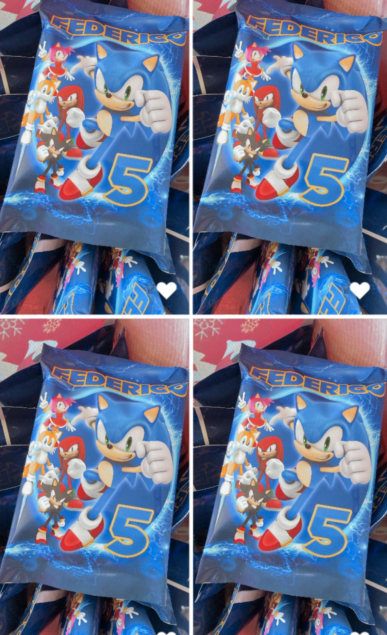 Bustina Patatine personalizzate