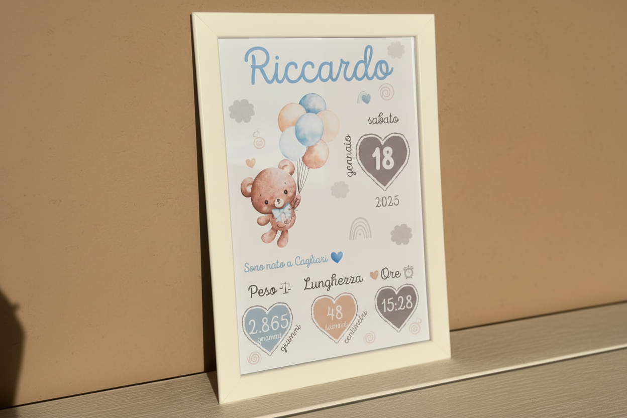 Quadretto nascita